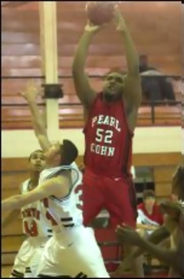 Rolando Shannon shoots over Overton's entire team at Overton